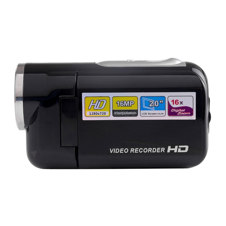 1280x720P HD 16X Digital Zoom 16.0 MP Digital Video Camera Recorder with 2.0 inch LCD Screen 1280x720P HD 16X Digital Zoom 16.0 MP Digital Video Camera Recorder with 2.0 inch LCD Screen